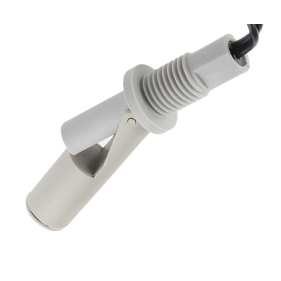 Sensata / Cynergy3 RSF40 Series Horizontal Internal Polyphenylene Sulfide Float Switch, Float, 1m Cable, NO/NC, 240V ac