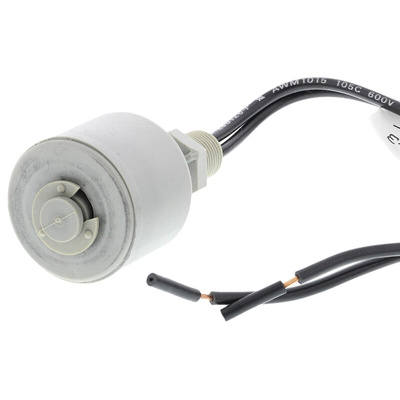 Sensata/Cynergy 3 RSF50 Series Vertical Polyphenylene Sulfide Float Switch, Float, 1m Cable, NO/NC, 300V ac Max, 300V