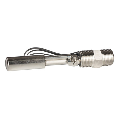 Cynergy3 SSH66XU Series Horizontal Stainless Steel Float Switch, Float, 1m Cable, NO/NC, 300V ac Max, 300V dc Max