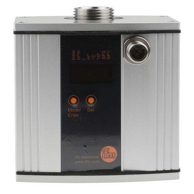 ifm electronic SU Series Ultrasonic Flow Meter for Liquid, 0 L/min Min, 50 L/min Max