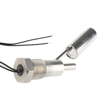 Sensata / Cynergy 3 SSF215 Series Horizontal Stainless Steel Float Switch, Float, 1m Cable, NO/NC, 300V ac Max, 300V dc