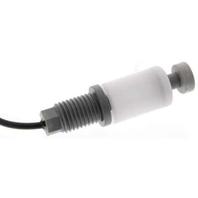 Cynergy3 RSF100 Series Vertical Polypropylene Float Switch, Float, 1m Cable, NO/NC, 240V ac Max, 120V dc Max
