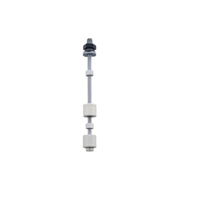 Sensata/Cynergy 3 RSF66P Series Vertical Polyphenylene Sulfide Float Switch, Float, NO/NC, 240V ac Max, 120V dc Max