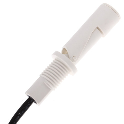 Cynergy3 RSF70 Series Horizontal External Polypropylene Float Switch, Float, 1m Cable, NO/NC, 300V ac Max, 300V dc Max