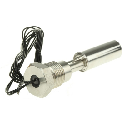Cynergy3 SSF212 Series Horizontal Stainless Steel Float Switch, Float, 1m Cable, NO/NC, 300V ac Max, 300V dc Max
