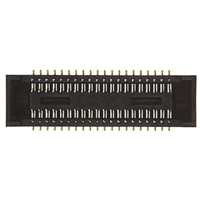 Hirose DF40 Series Straight Surface Mount PCB Socket, 40-Contact, 2-Row, 0.4mm Pitch, Solder Termination