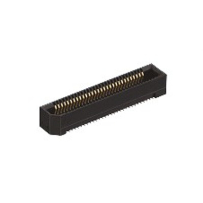 Hirose ER8 Series Straight Surface Mount PCB Socket, 30-Contact, 2-Row, 0.8mm Pitch, Solder Termination