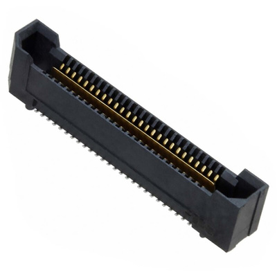 Samtec QRF8 Series Straight Surface Mount PCB Socket, 52-Contact, 2-Row, 0.88mm Pitch, Solder Termination