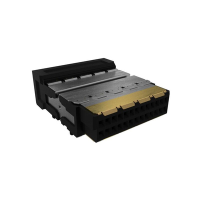 Amphenol Communications Solutions Minitek Microspeed Series Free Hanging PCB Connector Housing, 26-Contact, 2-Row, 1mm