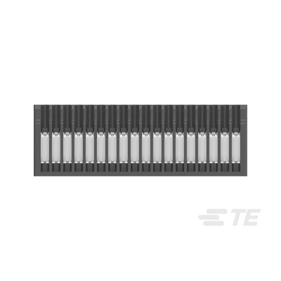 TE Connectivity MICRO CT Series Straight Cable Mount, IDC PCB Socket, 18-Contact, 1-Row, 1.2mm Pitch, IDC Termination