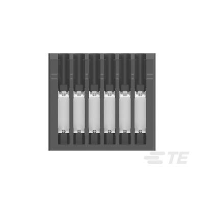 TE Connectivity MICRO CT Series Straight Cable Mount, IDC PCB Socket, 6-Contact, 1-Row, 1.2mm Pitch, IDC Termination