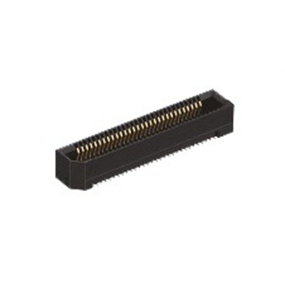 Hirose ER8 Series Straight Surface Mount PCB Socket, 20-Contact, 2-Row, 0.8mm Pitch, Solder Termination