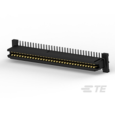 TE Connectivity 1mm FH Series Straight PCB Mount PCB Socket, 64-Contact, 2-Row, 1mm Pitch, SMT Termination