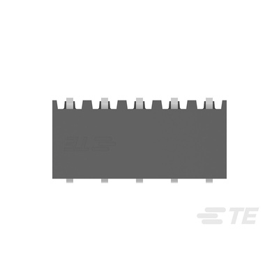TE Connectivity AMPMODU Series Straight Through Hole Mount PCB Socket, 10-Contact, 2-Row, 2mm Pitch, Solder Termination