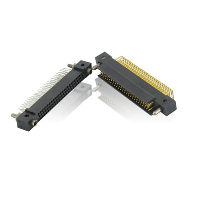 Amphenol Socapex HDAS Series Straight PCB Socket, 253-Contact, 4-Row, 1.905mm Pitch