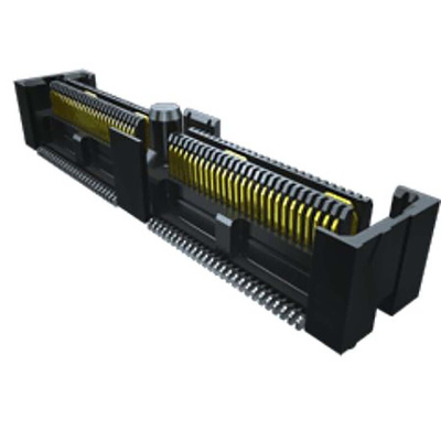 Samtec QFS Series Right Angle PCB Socket, 52-Contact, 2-Row, 0.63mm Pitch