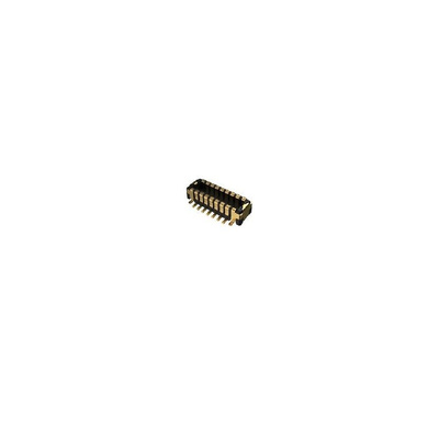 Amphenol ICC Amphenol Series Vertical Surface Mount PCB Socket, 14-Contact, 2-Row, 0.35mm Pitch