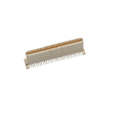 Molex 71439 Series Vertical Surface Mount PCB Connector, 64-Contact, 2-Row, 1mm Pitch, SMT Termination