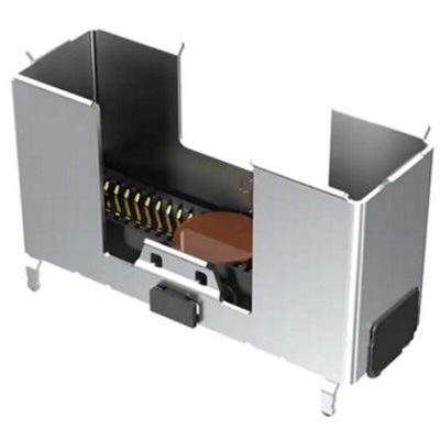 Samtec ARF6 Series PCB Socket, 16-Contact, 2-Row, 0.635mm Pitch