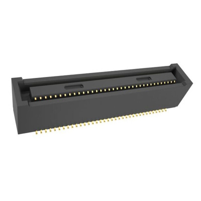 Amphenol Communications Solutions BergStak Series PCB Mount PCB Connector, 70-Contact, 2-Row, 0.4mm Pitch, Pin