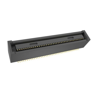 Amphenol Communications Solutions BergStak Series PCB Mount PCB Connector, 80-Contact, 2-Row, 0.4mm Pitch, Pin