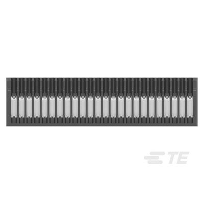 TE Connectivity MICRO CT Series Straight Cable Mount, IDC PCB Socket, 24-Contact, 1-Row, 1.2mm Pitch, IDC Termination