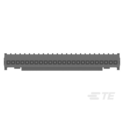 TE Connectivity MICRO CT Series Straight Cable Mount, IDC PCB Socket, 24-Contact, 1-Row, 1.2mm Pitch, IDC Termination