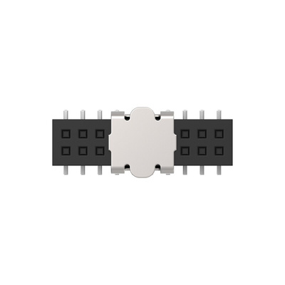 TE Connectivity 1MM-R Series Vertical Board Mount PCB Socket, 20-Contact, 2-Row, 1mm Pitch, Surface Mount Termination