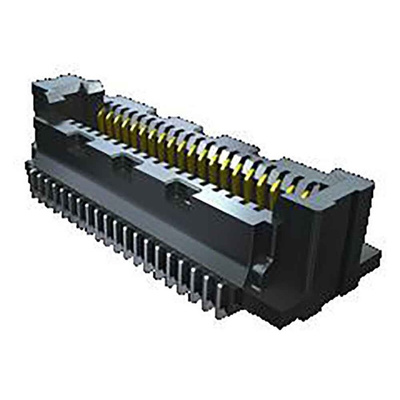 Samtec SS5 Series Straight Surface Mount PCB Socket, 160-Contact, 2-Row, 0.5mm Pitch, Solder Termination