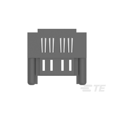 TE Connectivity Multi-Beam Series Right Angle Through Hole Mount PCB Socket, 34-Contact, 5-Row, 2mm Pitch, Press-Fit