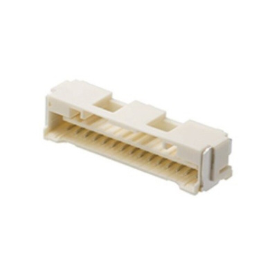Molex Surface Mount PCB Socket, 6-Contact, 1-Row, 1.5mm Pitch