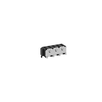 ERNI Surface Mount PCB Connector, 5-Contact, 1-Row, 2mm Pitch