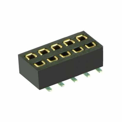 HARWIN M50-315 Series Vertical Surface Mount PCB Connector, 10-Contact, 2-Row, 1.27mm Pitch, Solder Termination