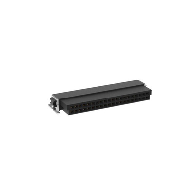 ERNI SMC Series Right Angle Surface Mount PCB Socket, 40-Contact, 2-Row, 1.27mm Pitch