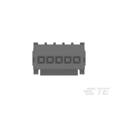 TE Connectivity MICRO CT Series Straight Cable Mount, IDC PCB Socket, 5-Contact, 1-Row, 1.2mm Pitch, IDC Termination