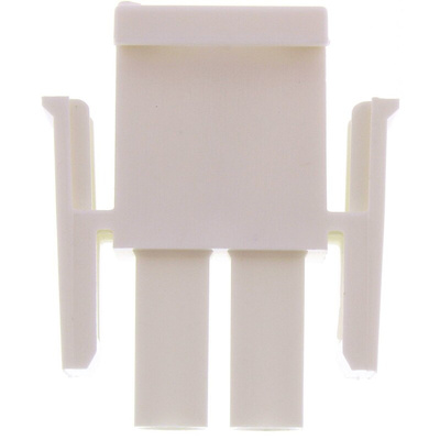 TE Connectivity, Universal MATE-N-LOK Male Connector Housing, 6.35mm Pitch, 2 Way, 1 Row