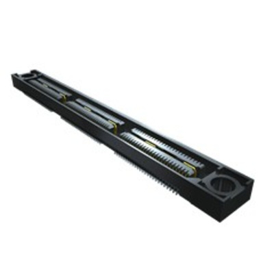 Samtec QSS Series Right Angle Surface Mount PCB Socket, 100-Contact, 2-Row, 0.635mm Pitch, Solder Termination
