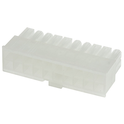 Molex, Mini-Fit Jr Female Connector Housing, 4.2mm Pitch, 20 Way, 2 Row