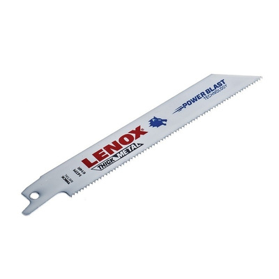 Lenox, 14 Teeth Per Inch 152mm Cutting Length Reciprocating Saw Blade, Pack of 5