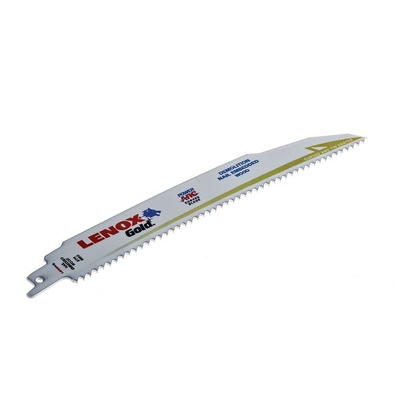 Lenox, 6 Teeth Per Inch 229mm Cutting Length Reciprocating Saw Blade, Pack of 5