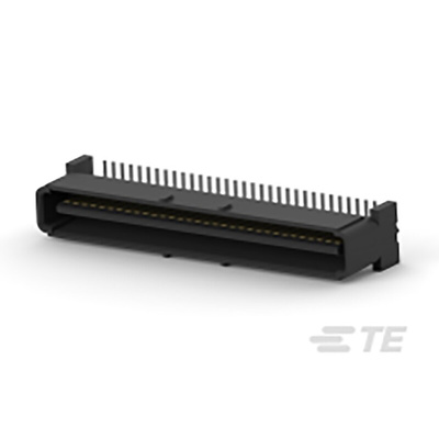 TE Connectivity 1mm FH Series Straight PCB Mount PCB Socket, 64-Contact, 2-Row, 1mm Pitch, SMT Termination