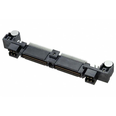 Samtec QFS Series Straight Through Hole Mount PCB Socket, 156-Contact, 2-Row, 0.635mm Pitch, Solder Termination
