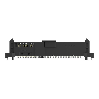 TE Connectivity SAS Series Vertical Surface Mount PCB Connector, 68-Contact, 2-Row, 1.27mm Pitch, Solder Termination