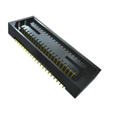 Samtec BSE Series Surface Mount PCB Socket, 40-Contact, 2-Row, 0.8mm Pitch