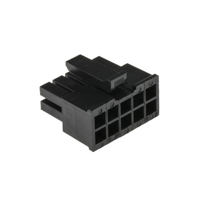 Molex, Micro-Fit 3.0 Female Connector Housing, 3mm Pitch, 10 Way, 2 Row