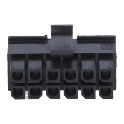 Molex, Micro-Fit 3.0 Female Connector Housing, 3mm Pitch, 12 Way, 2 Row