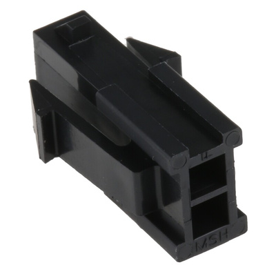 Molex, Micro-Fit 3.0 Male Connector Housing, 3mm Pitch, 2 Way, 2 Row