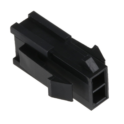 Molex, Micro-Fit 3.0 Male Connector Housing, 3mm Pitch, 2 Way, 2 Row