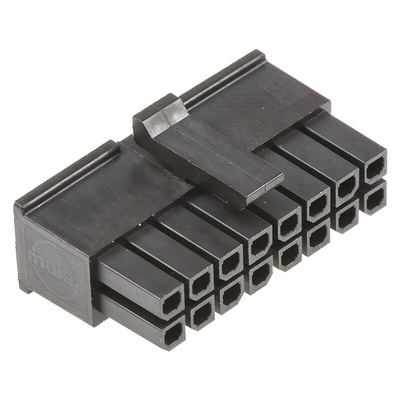 Molex, Micro-Fit 3.0 Female Connector Housing, 3mm Pitch, 16 Way, 2 Row