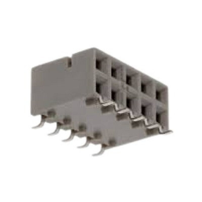 Amphenol ICC Surface Mount PCB Socket, 10-Contact, 2-Row, 2.54mm Pitch
